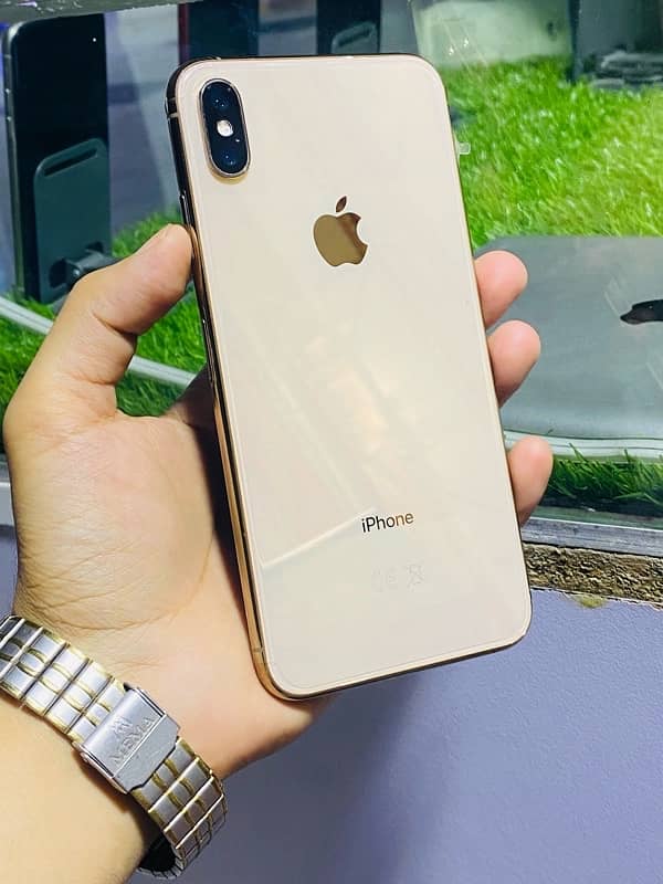 iPhone xs max 64gb dual pta approved 0
