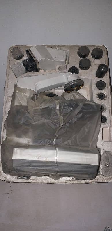 microscope centrifugal machine and electric light meter 2