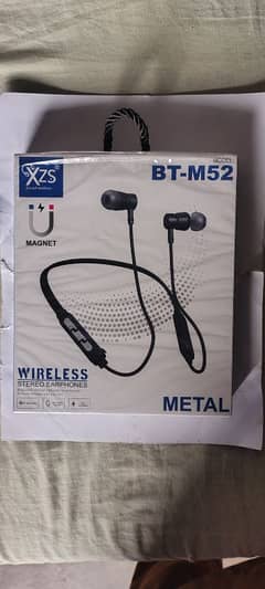 XZs BT-M52 model metal with magnet neckband VIP sound