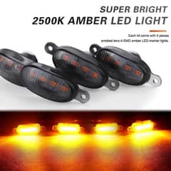 orange amber grill light