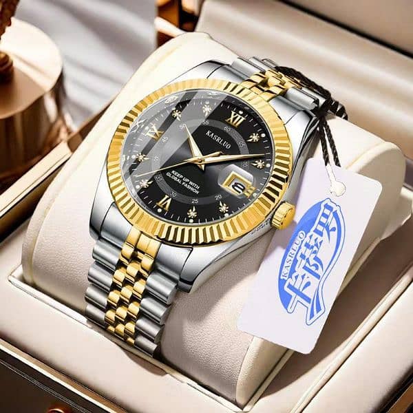 •  Crafted for precision and style •  A timeless accessore 5