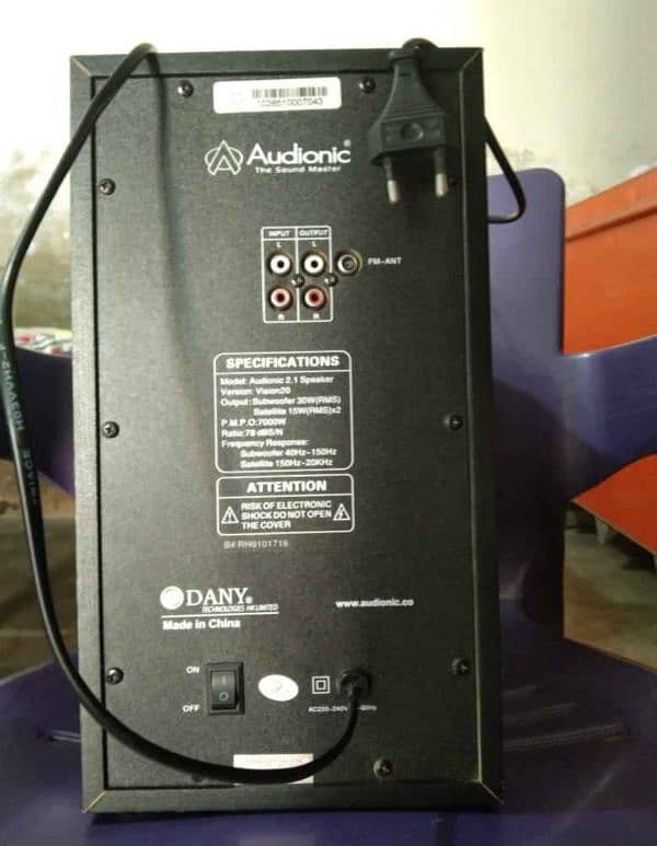 Audionic Vision 20 Just Like New Good Bass Clear Sound 2