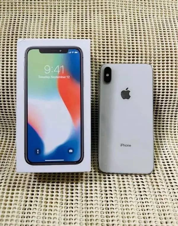 iphone X 256 Gb Non Pta with Box (Contact me 03007451736 )only call 1