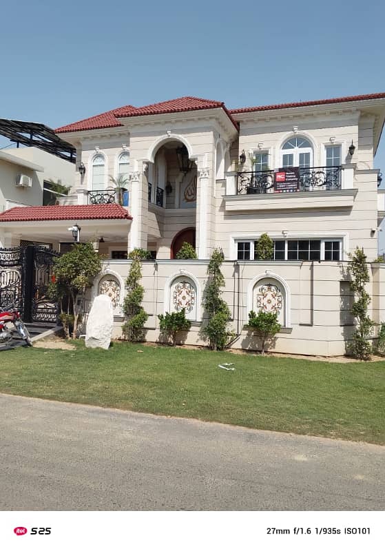 CORNER Fully Furnished 1 Kanal Brand New Lavish Bungalow For Sale On Top Location of Phase 6 DHA Lahore 1