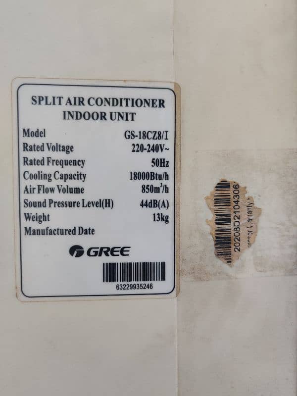 GREE Energy Saver Split AC for sale 3
