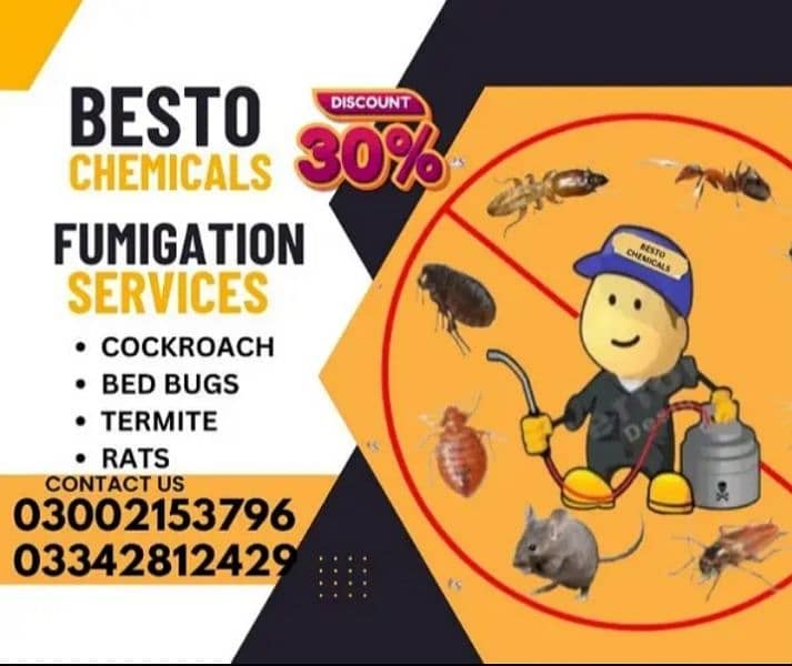 pest control , fumigation , cockroach , termite , deemak ,bed bugs 2