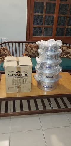 Sonex Cooking ware 5 pieces set