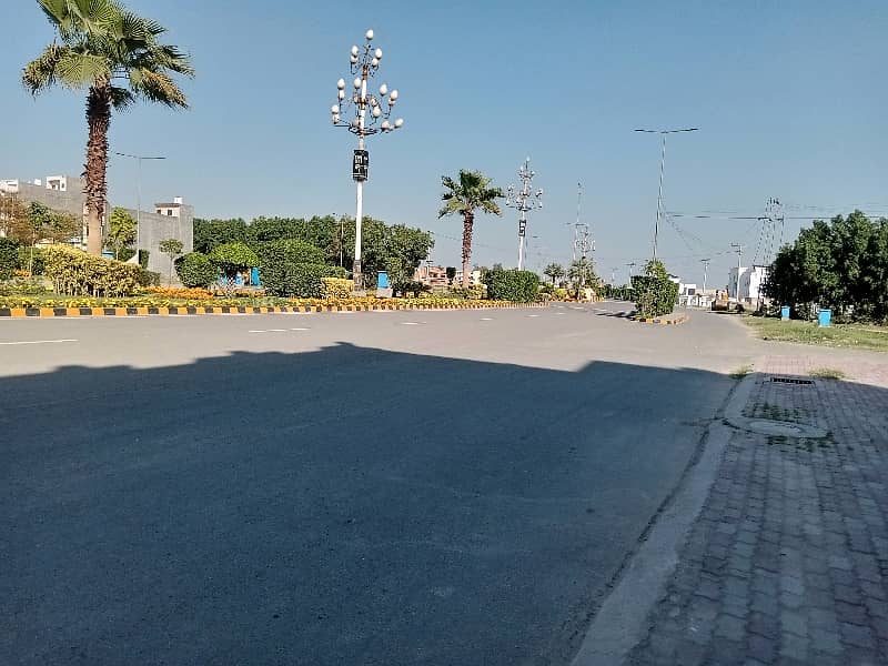 Facing Park 8 Marla Spacious Commercial Plot Is Available In Ajwa City For sale 10