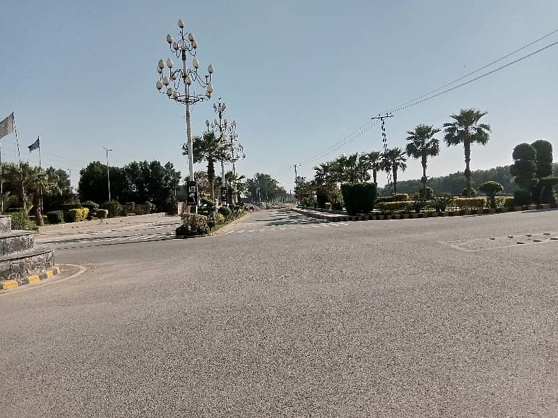 Facing Park 8 Marla Spacious Commercial Plot Is Available In Ajwa City For sale 14
