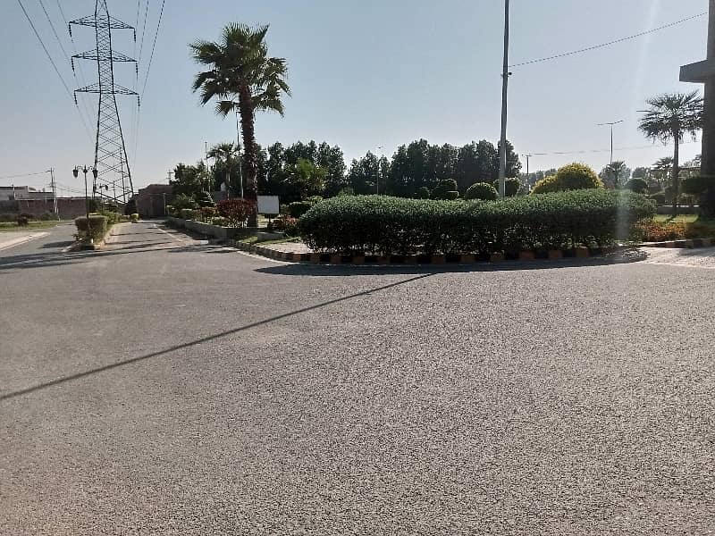 Facing Park 8 Marla Spacious Commercial Plot Is Available In Ajwa City For sale 15