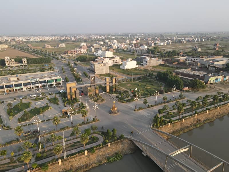 Good Location 10 Marla Residential Plot In Stunning Ajwa City Is Available For Sale 1