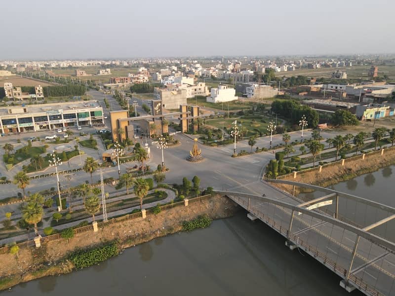 Good Location 10 Marla Residential Plot In Stunning Ajwa City Is Available For Sale 2
