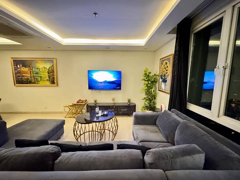 One Kanal Double Storey Fully Furnished 6 Beds Drawings Lounge At Prime Location 1