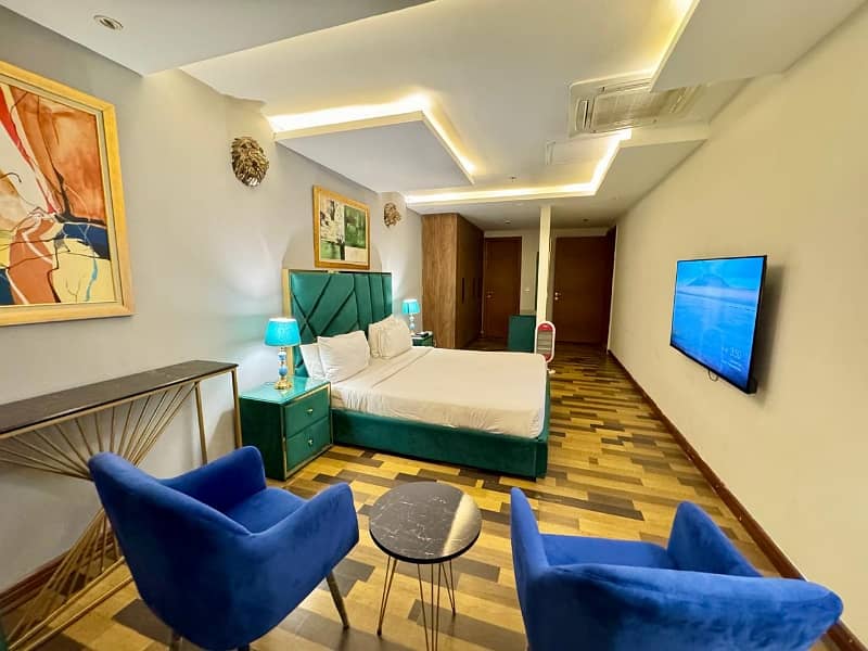 One Kanal Double Storey Fully Furnished 6 Beds Drawings Lounge At Prime Location 2