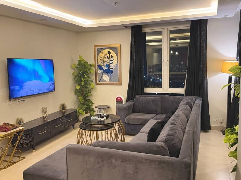 One Kanal Double Storey Fully Furnished 6 Beds Drawings Lounge At Prime Location 3