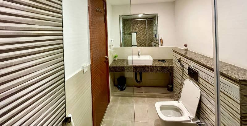 One Kanal Double Storey Fully Furnished 6 Beds Drawings Lounge At Prime Location 6