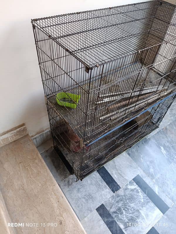 3 cages for sale good condition 6