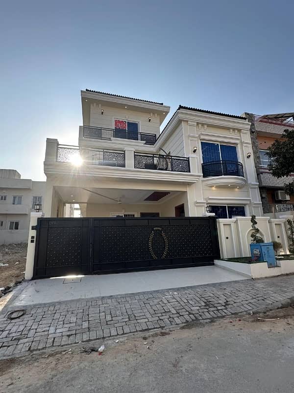 10 marla Double Unit Brand New House. Available For Sale in Top City Block d Islamabad. 1
