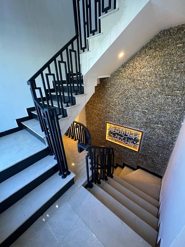 10 marla Double Unit Brand New House. Available For Sale in Top City Block d Islamabad. 7