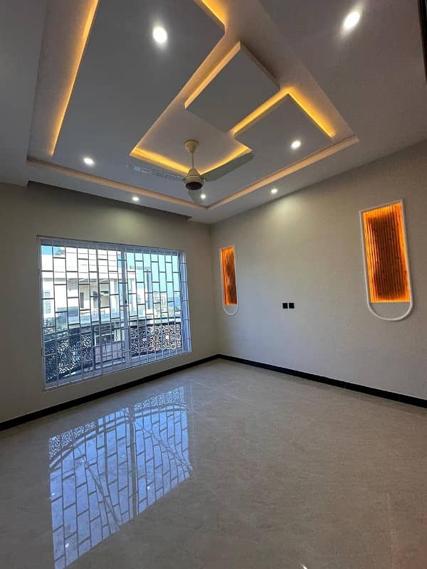 10 marla Double Unit Brand New House. Available For Sale in Top City Block d Islamabad. 9