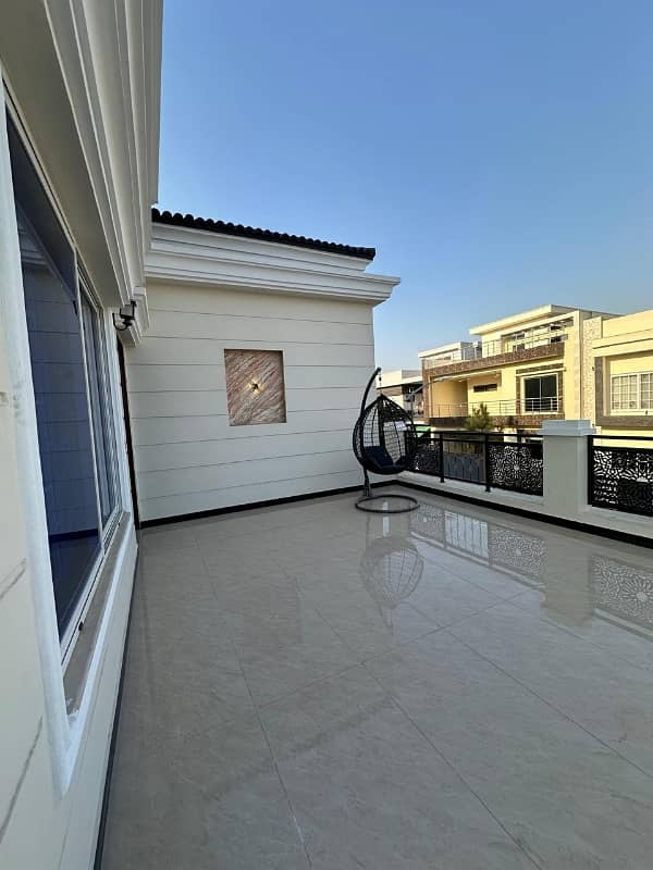10 marla Double Unit Brand New House. Available For Sale in Top City Block d Islamabad. 10