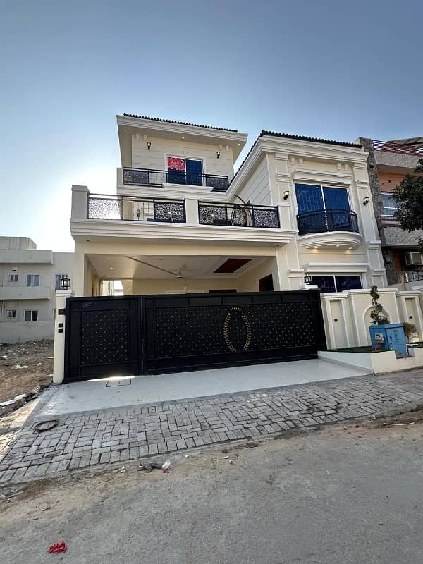 10 marla Double Unit Brand New House. Available For Sale in Top City Block d Islamabad. 15