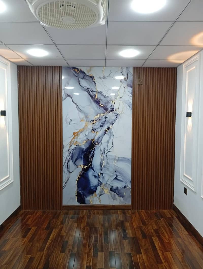 pvc folding doors/window blinds/wall picture/false ceiling/wall panels 3