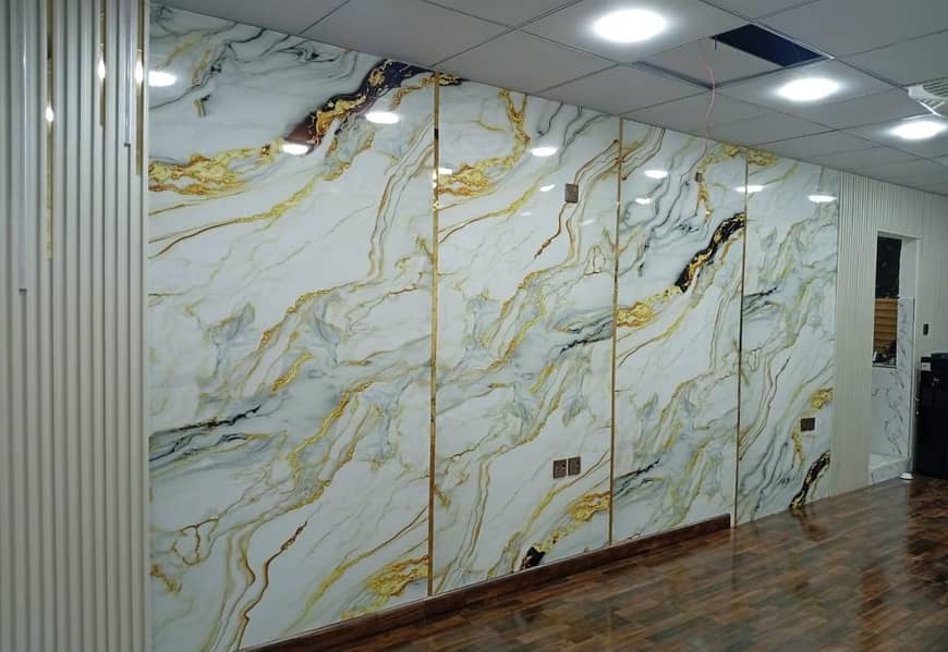 pvc folding doors/window blinds/wall picture/false ceiling/wall panels 5