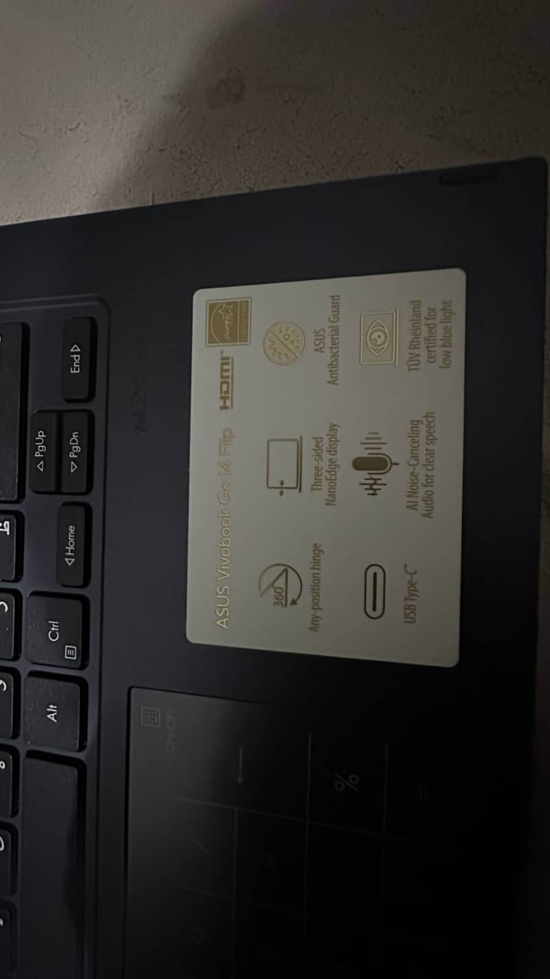 Asus vivobook TP1400KA intel celeron processor 3