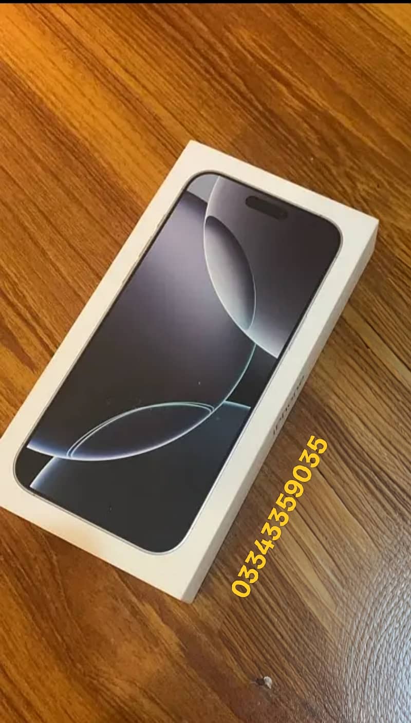 Iphone 16 pro max Black Titanium 0
