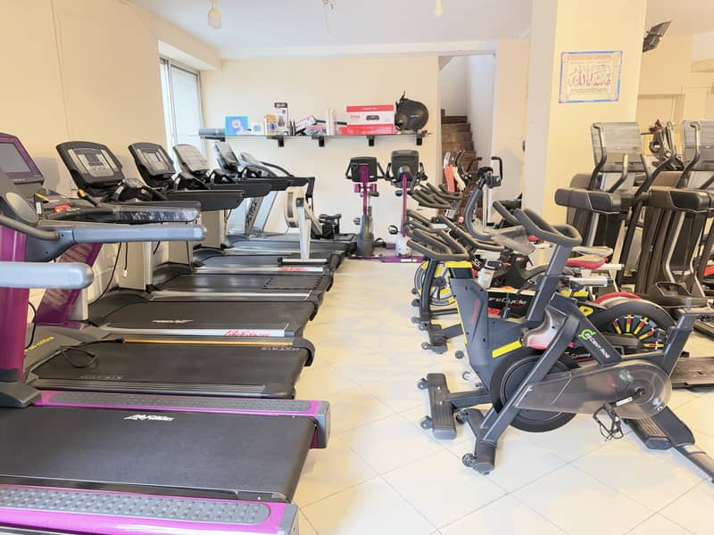 TREADMILL/ ELLIPTICAL/ SPINBIKE/ GYM MACHINES AVAILABLE USA BRAND 9