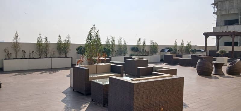 One Bedroom Apartment Available For Rent In Zameen Auram Gulberg Three Near Askari Five 4