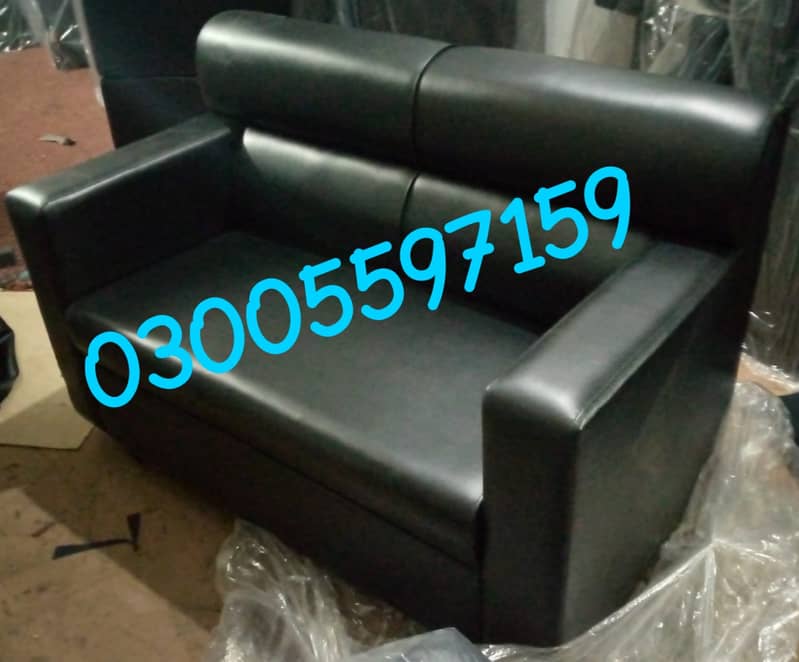 8dj sofa set 5 seater and single desgn couch waiting chair center 1