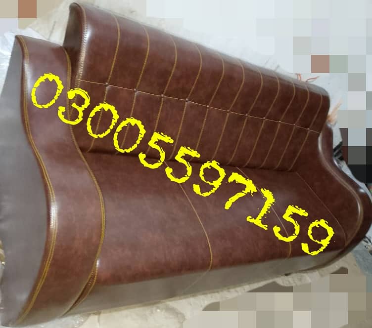 8dj sofa set 5 seater and single desgn couch waiting chair center 6