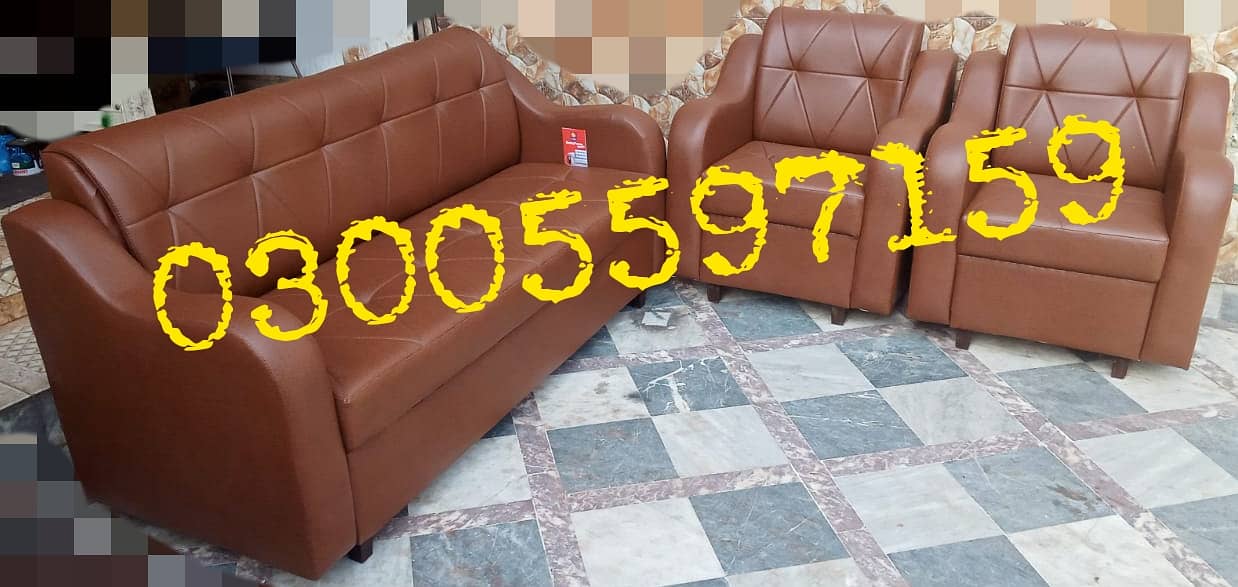 8dj sofa set 5 seater and single desgn couch waiting chair center 12