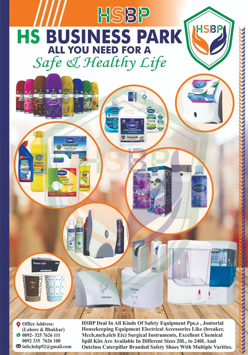 Safety Shoes/Safety Jackets/Safety Helmet/Safety Janitorial Equipments 1