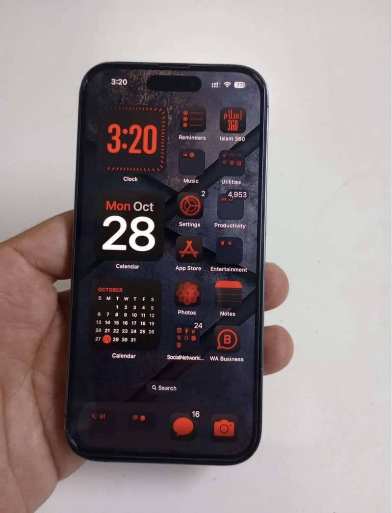 iPhone 14 pro HK variant dual sim approved 256gb 0