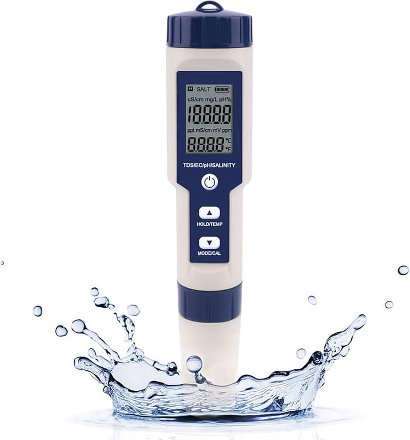 Digital 5 in 1 Water Quality Tester 1
