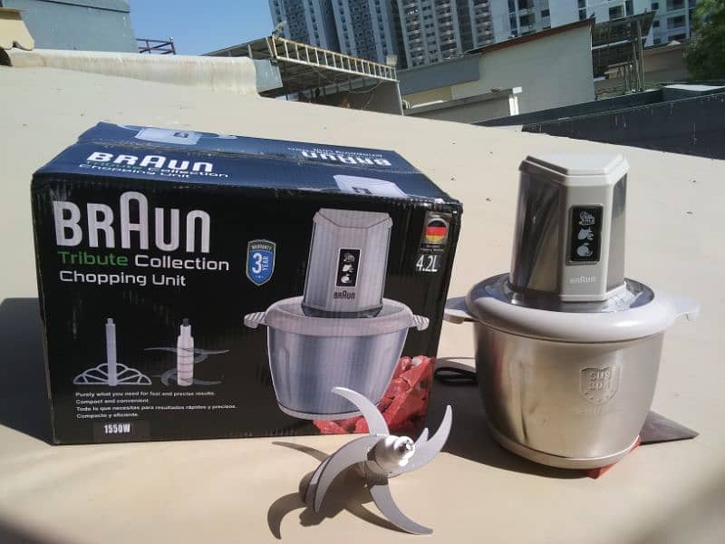 Chopper Meat Grinder 4.2 Liter Germany 0