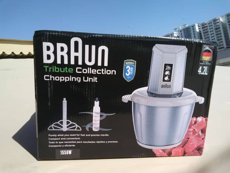 Chopper Meat Grinder 4.2 Liter Germany 11