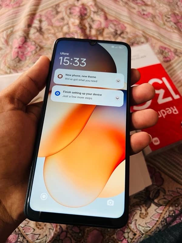 redme 13c new mobile 6/128  brand new 4