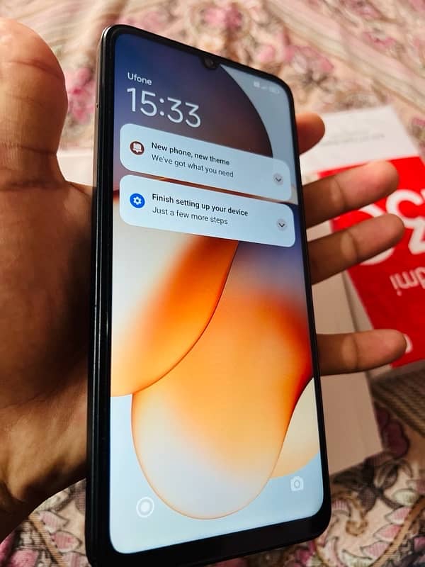 redme 13c new mobile 6/128  brand new 5