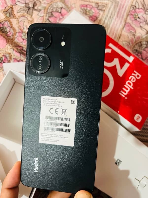 redme 13c new mobile 6/128  brand new 6