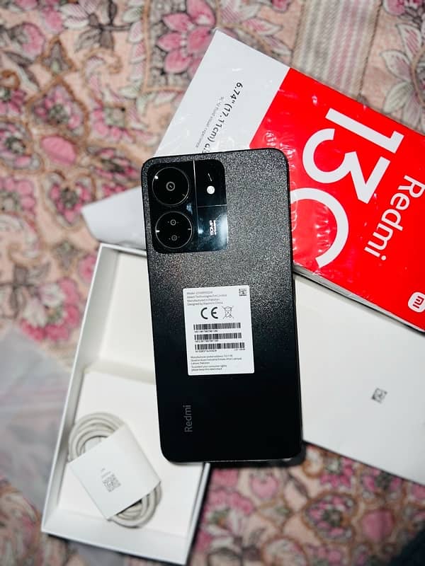 redme 13c new mobile 6/128  brand new 7