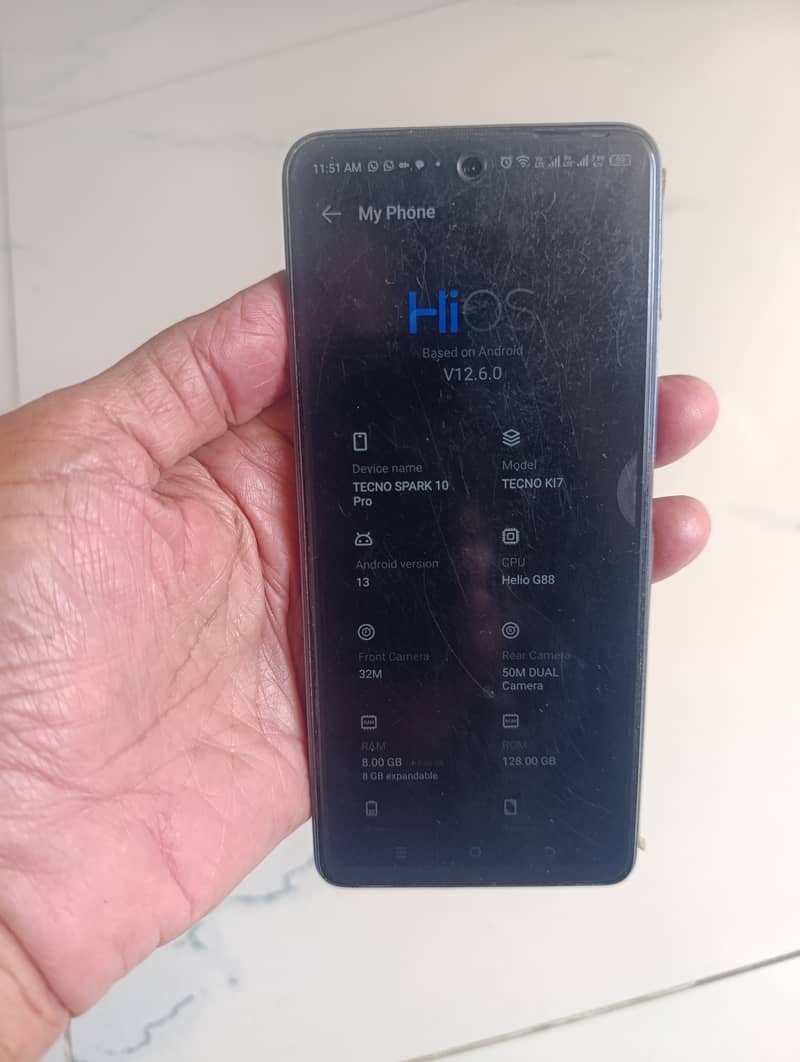 Tecno Spark 10 pro 6