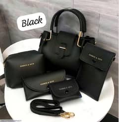 Girls leather stylish handbags