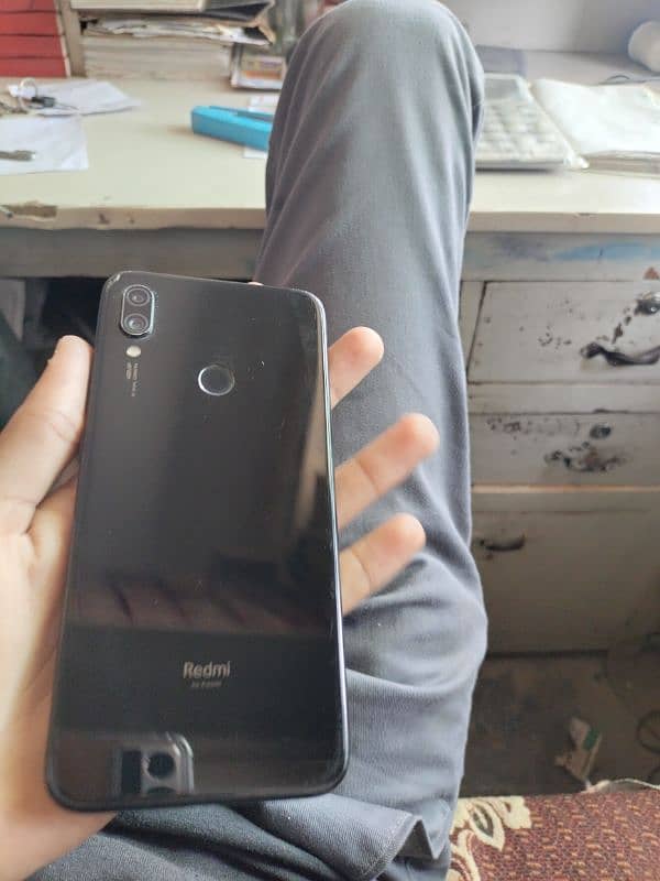 redmi note 7  ALL OKAY ONE SIM ACTIVATE 4/64 1
