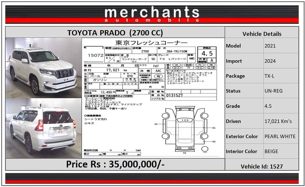 Toyota Prado 2021 TX-L 1