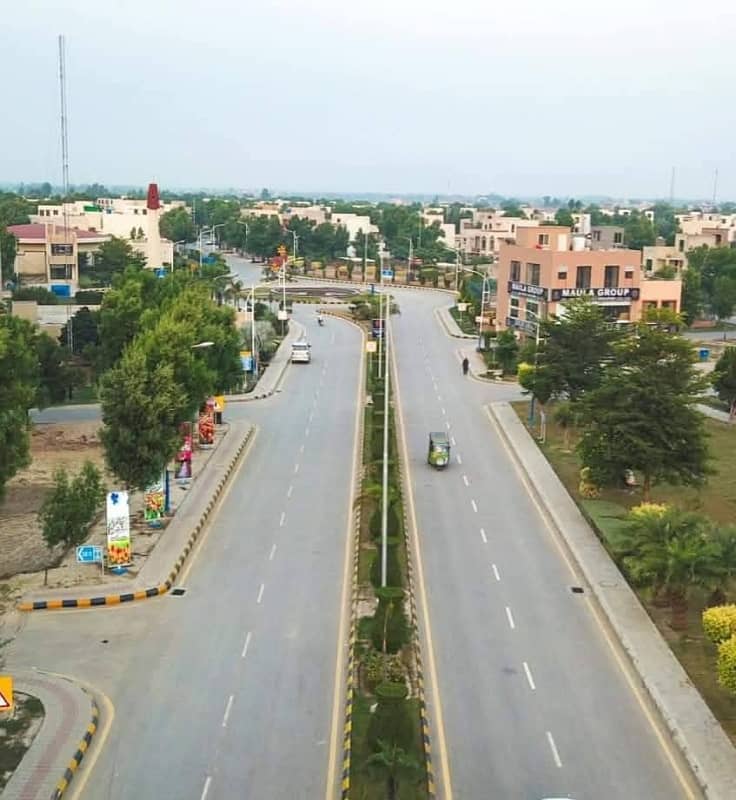 8 Marla Corner Plot For Sale Bahria Nasheman, Lahore 2