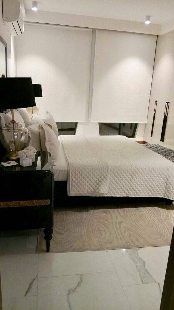Luxury And Beautiful Prime Location Full Furnished Apartment For Rent In Main Gulberg Lahore Drowning Dining Room Kitchen Tv Lounge Servant Quarter Car Parking With Swimming Pool And Gym 24 Hours Security And Electricity Back Up 10